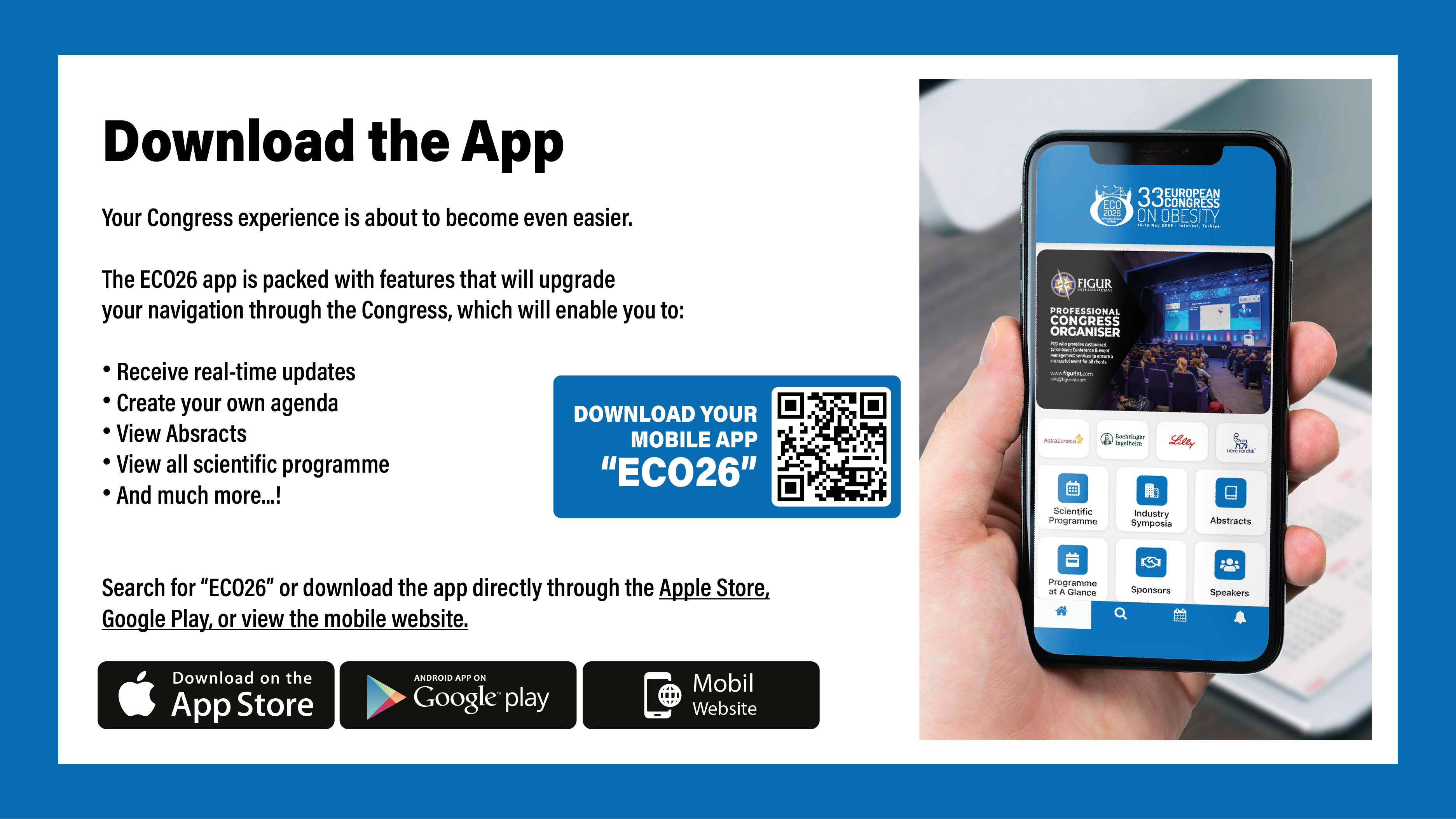 Download the ECO26 Mobile App